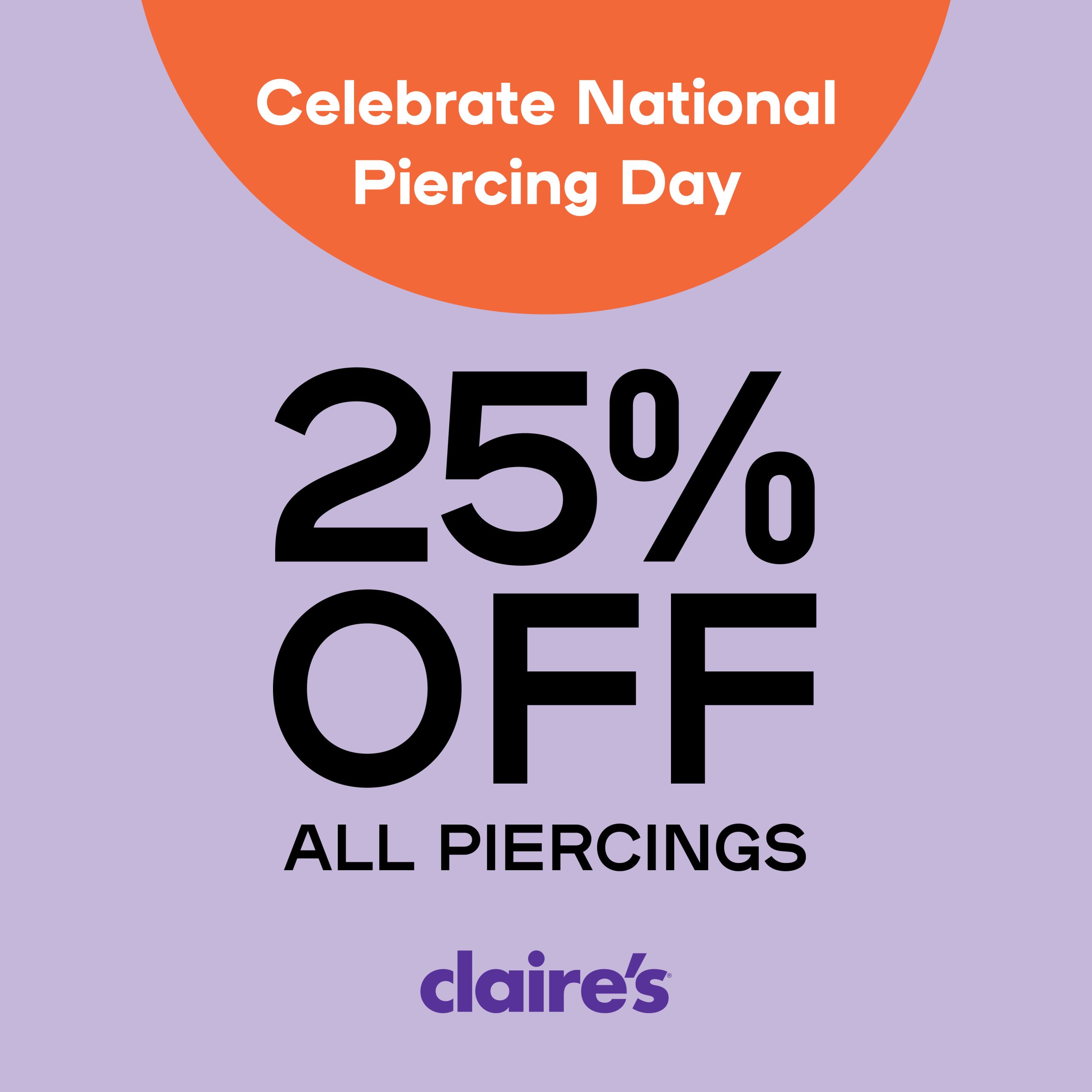 Celebrate National Piercing Day icon